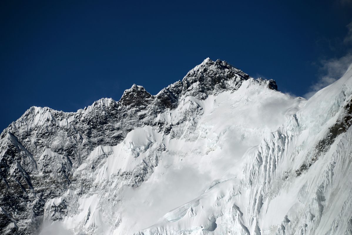 33 Lhotse Shar Middle And Main, South Col, Mount Everest Kangshung Face Close Up Early Morning On The Climb To Lhakpa Ri Summit 